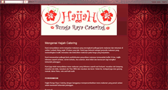 Desktop Screenshot of hajjahcatering.blogspot.com