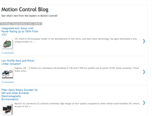 Tablet Screenshot of motioncontrolblog.blogspot.com