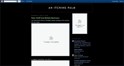 Desktop Screenshot of anitchingpalm.blogspot.com