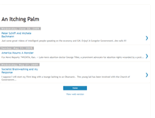 Tablet Screenshot of anitchingpalm.blogspot.com