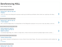 Tablet Screenshot of derefnull.blogspot.com