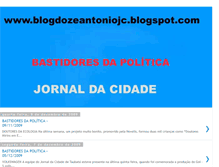 Tablet Screenshot of blogdozeantoniojc.blogspot.com