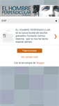 Mobile Screenshot of elhombreperpendicular.blogspot.com