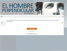 Tablet Screenshot of elhombreperpendicular.blogspot.com