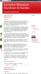 Mobile Screenshot of lavendermountainhardware.blogspot.com