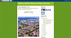 Desktop Screenshot of nathanbooksworld.blogspot.com