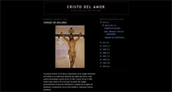 Desktop Screenshot of cristodelamor.blogspot.com