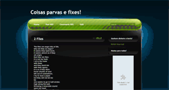 Desktop Screenshot of coisasparvasefixes.blogspot.com