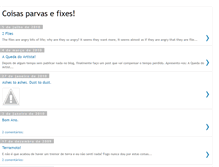 Tablet Screenshot of coisasparvasefixes.blogspot.com