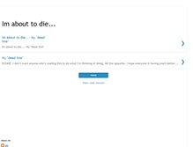 Tablet Screenshot of imaboutodie.blogspot.com