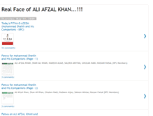 Tablet Screenshot of fitna-e-azeem.blogspot.com