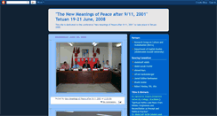 Desktop Screenshot of newmeaningsofpeaceconference2008.blogspot.com