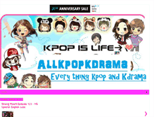 Tablet Screenshot of kpopkdrama.blogspot.com