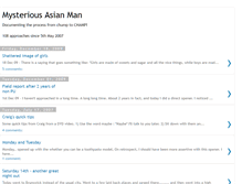 Tablet Screenshot of mysteriousasianman.blogspot.com