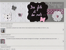 Tablet Screenshot of desfilsetdesmots.blogspot.com