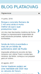 Mobile Screenshot of plataovag.blogspot.com