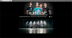 Desktop Screenshot of myfavouriterunnerup.blogspot.com