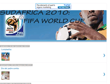 Tablet Screenshot of mundial2010fifa.blogspot.com