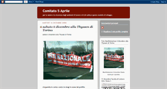 Desktop Screenshot of comitato5aprile.blogspot.com