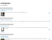 Tablet Screenshot of mobilguiden.blogspot.com