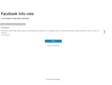 Tablet Screenshot of fvote.blogspot.com