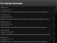 Tablet Screenshot of pro-blender-bestseller.blogspot.com