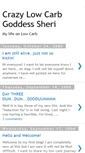 Mobile Screenshot of lowcarbsheri.blogspot.com