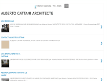 Tablet Screenshot of alberto-cattani-architecte.blogspot.com