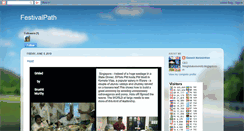 Desktop Screenshot of festivalpath.blogspot.com