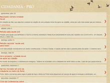 Tablet Screenshot of cidadania-pro.blogspot.com