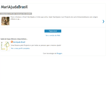 Tablet Screenshot of mariajudabrasil.blogspot.com