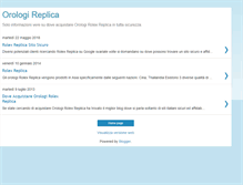 Tablet Screenshot of orologireplica.blogspot.com