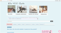 Desktop Screenshot of els400gats.blogspot.com
