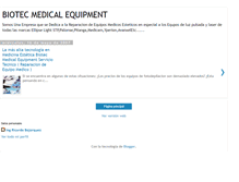 Tablet Screenshot of biotecmedical.blogspot.com