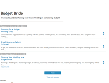 Tablet Screenshot of budget-bride.blogspot.com