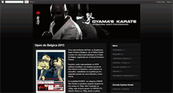 Desktop Screenshot of oyamaskarate.blogspot.com