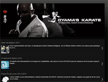 Tablet Screenshot of oyamaskarate.blogspot.com