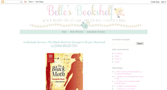 Desktop Screenshot of bellesbookshelf.blogspot.com