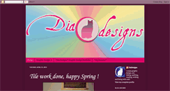 Desktop Screenshot of diadesigns1.blogspot.com