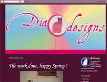 Tablet Screenshot of diadesigns1.blogspot.com