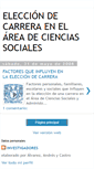 Mobile Screenshot of carrerasencienciassociales.blogspot.com