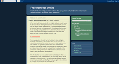 Desktop Screenshot of freenasheedsonline.blogspot.com