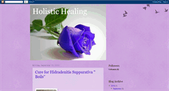 Desktop Screenshot of juliaholistichealing.blogspot.com