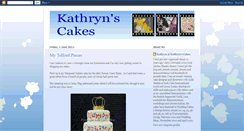 Desktop Screenshot of kathryns-cakes.blogspot.com