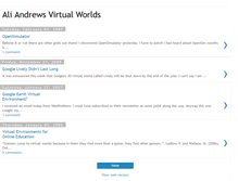 Tablet Screenshot of aliandrews.blogspot.com