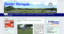 Desktop Screenshot of barragemfutebolclube.blogspot.com