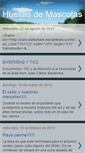 Mobile Screenshot of huellasdemascotas.blogspot.com