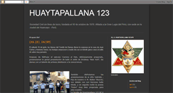 Desktop Screenshot of huaytapallana123.blogspot.com