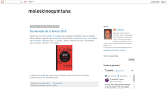 Desktop Screenshot of moleskinequintana.blogspot.com