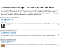 Tablet Screenshot of brainandevolution.blogspot.com